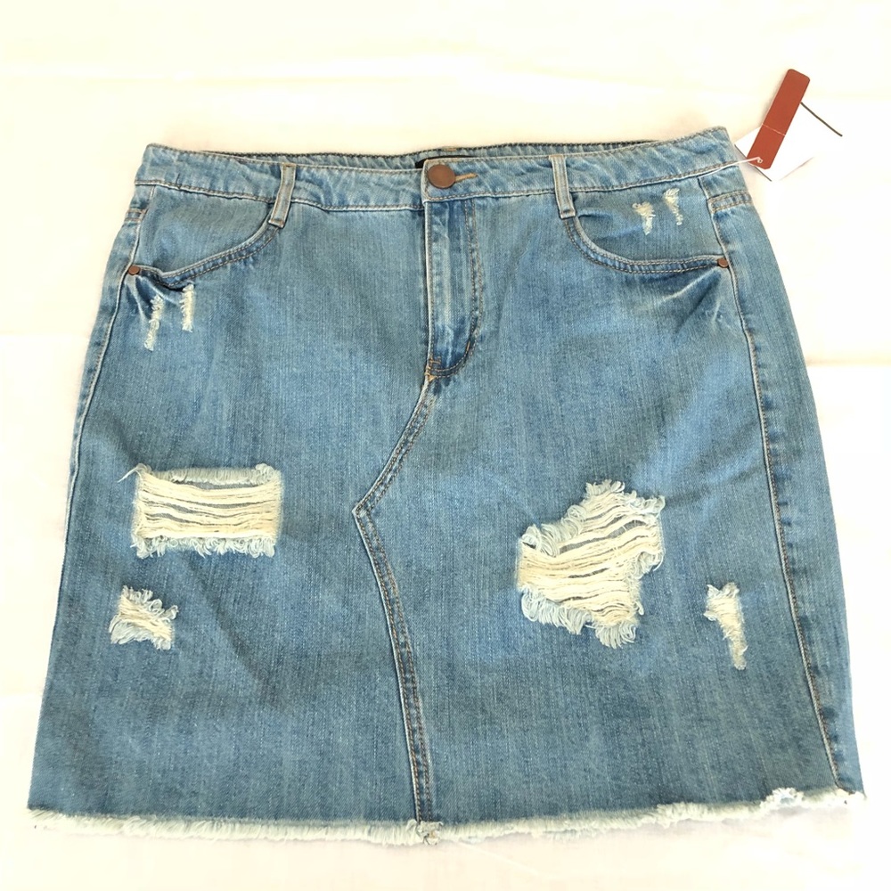 Womens Denim skirt by Fire Los Angeles size 30 i10